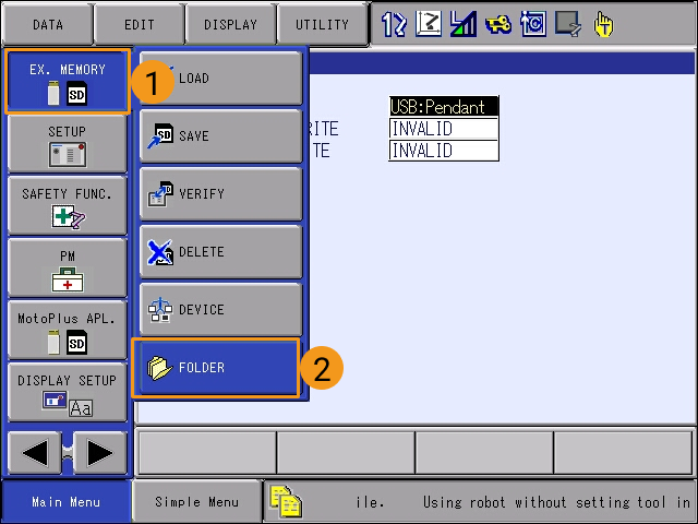 loading foreground program 3