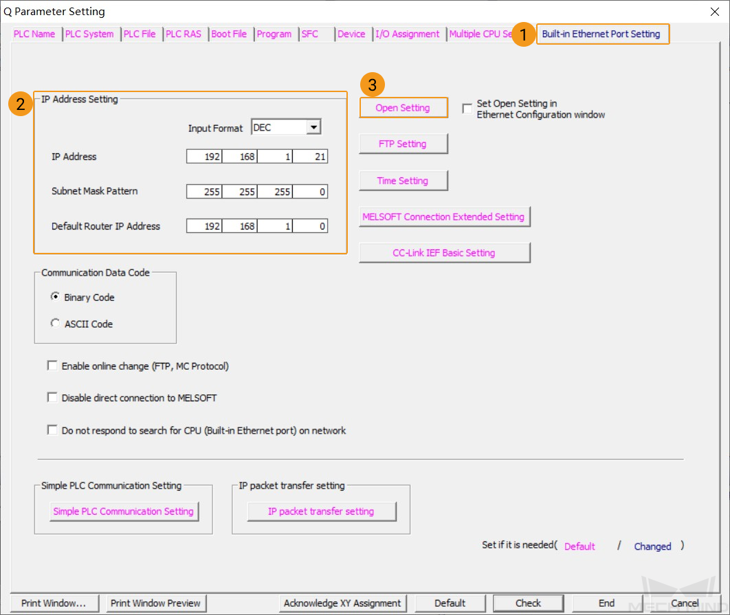 configure plc 2