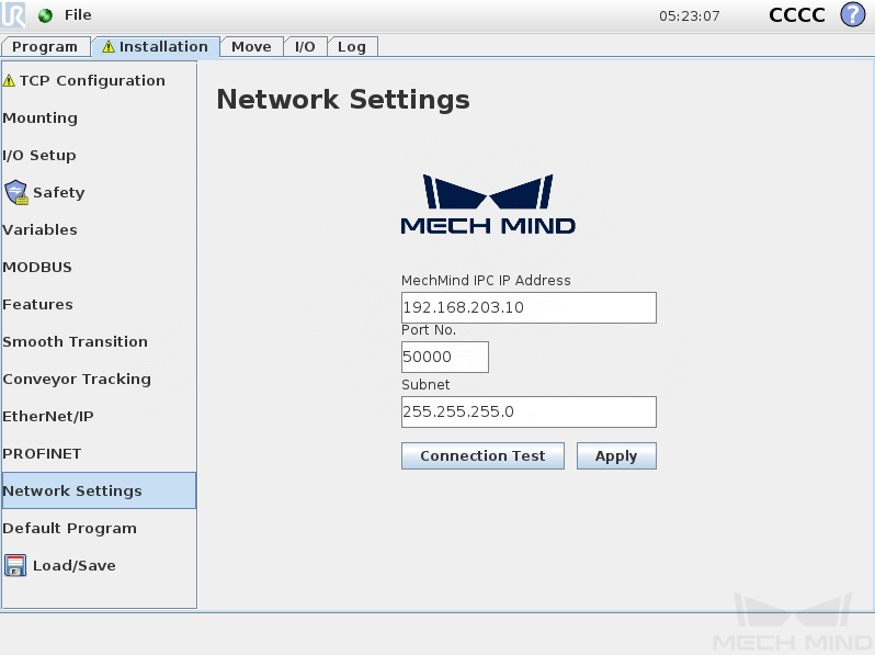 network settings cb