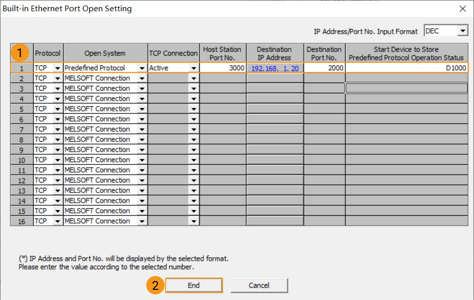 configure plc 3