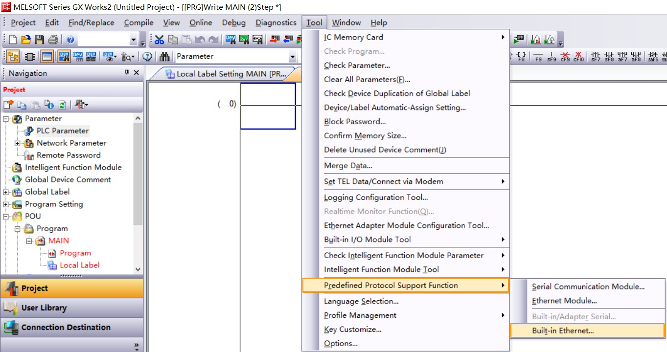 configure plc 4