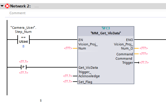 get visual point from vision 6