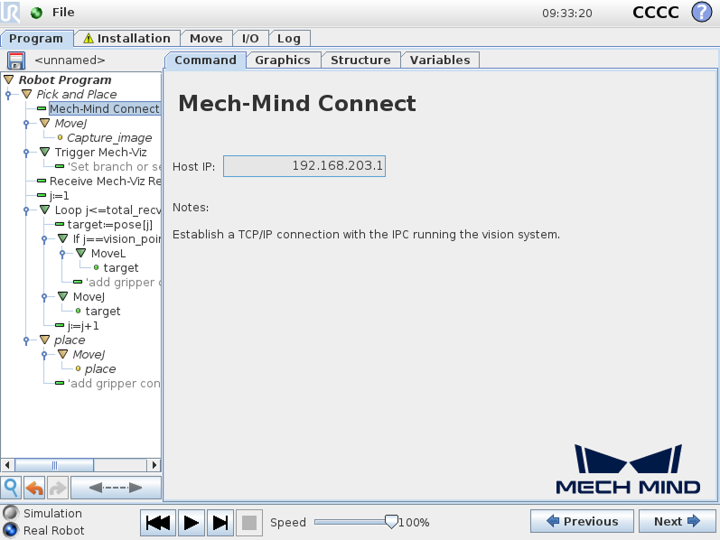 verify host ip viz cb