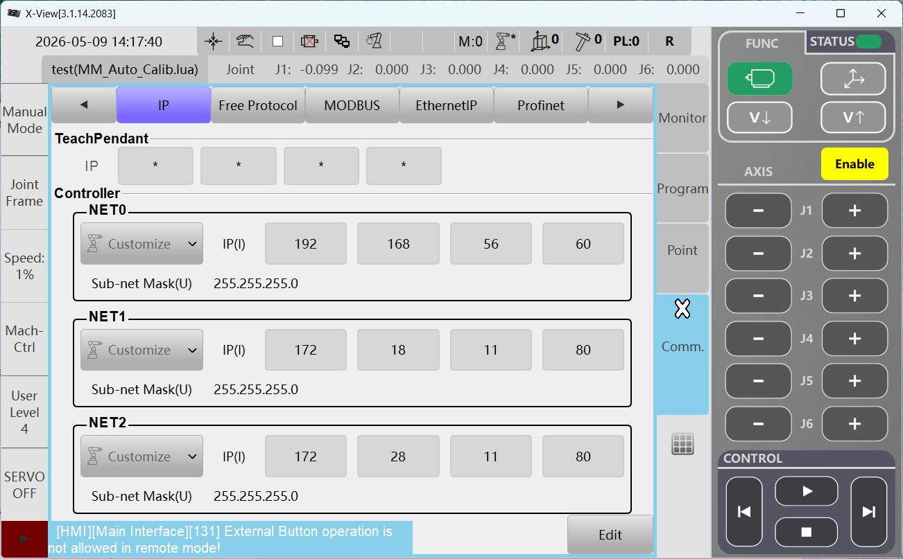 modify warn