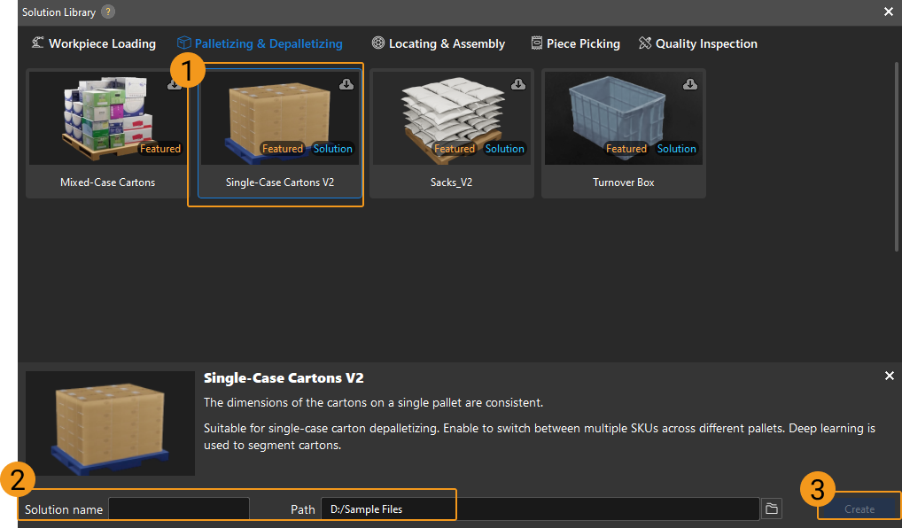 single case cartons getting started create solution