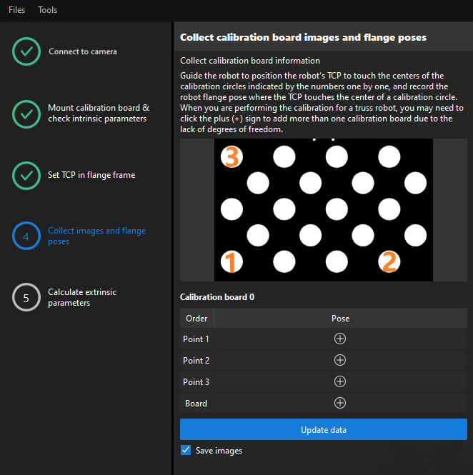 eth calib manual capture image pose tcp touch