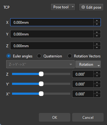 truss calib add pose tcp touch