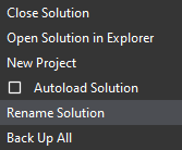 rename solution rename solution 1