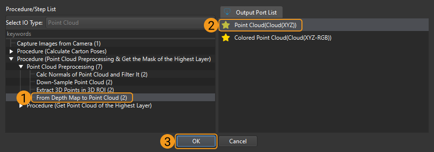 scene point cloud set sence point cloud 2