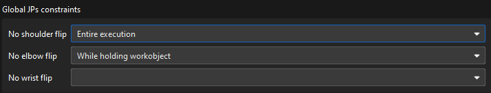 jps constraint parameters