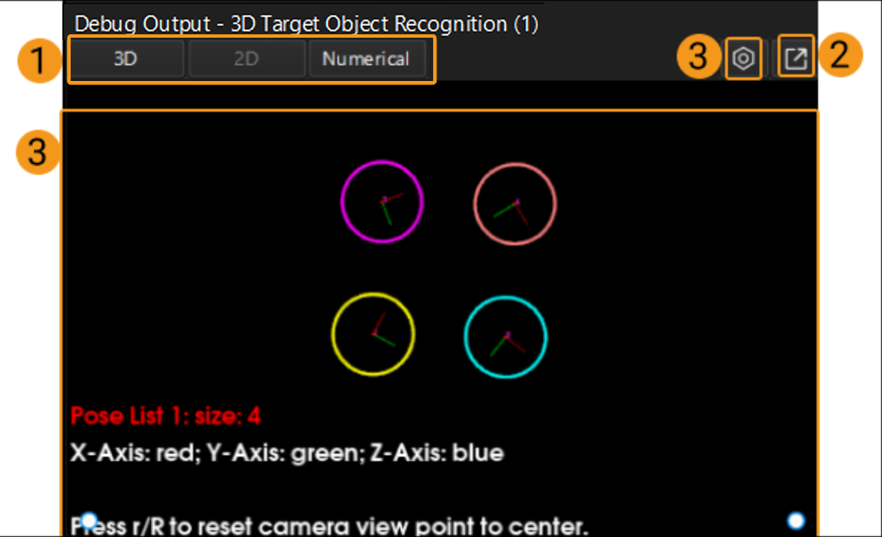 view outpu interface