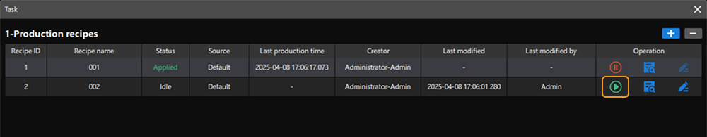 switch workpiece types click switch
