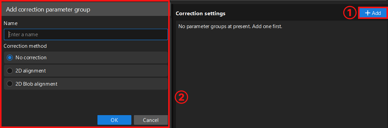 add parameter group