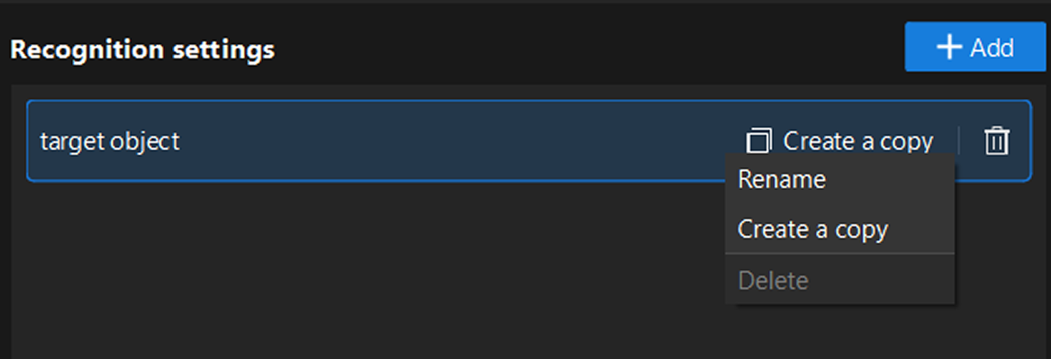 parameter group management operation