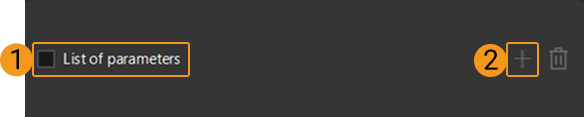 data storage save parameters 1