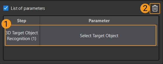 data storage save parameters 3