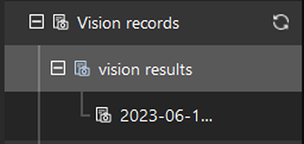vision records with records
