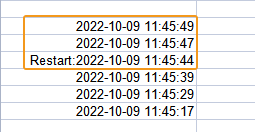 restart 0