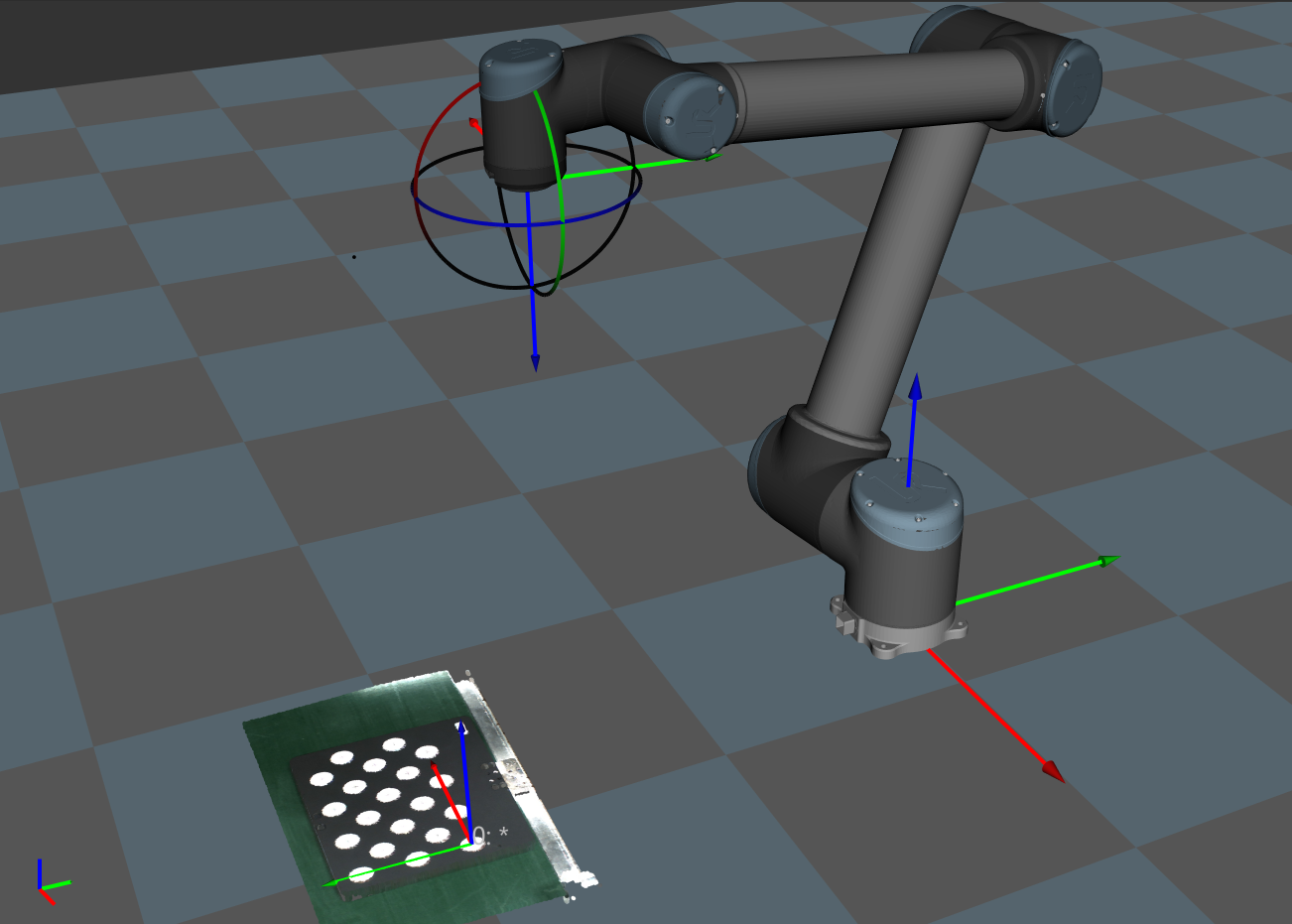 calibration reference plate point cloud