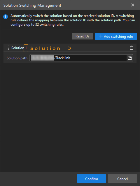 add switching rule