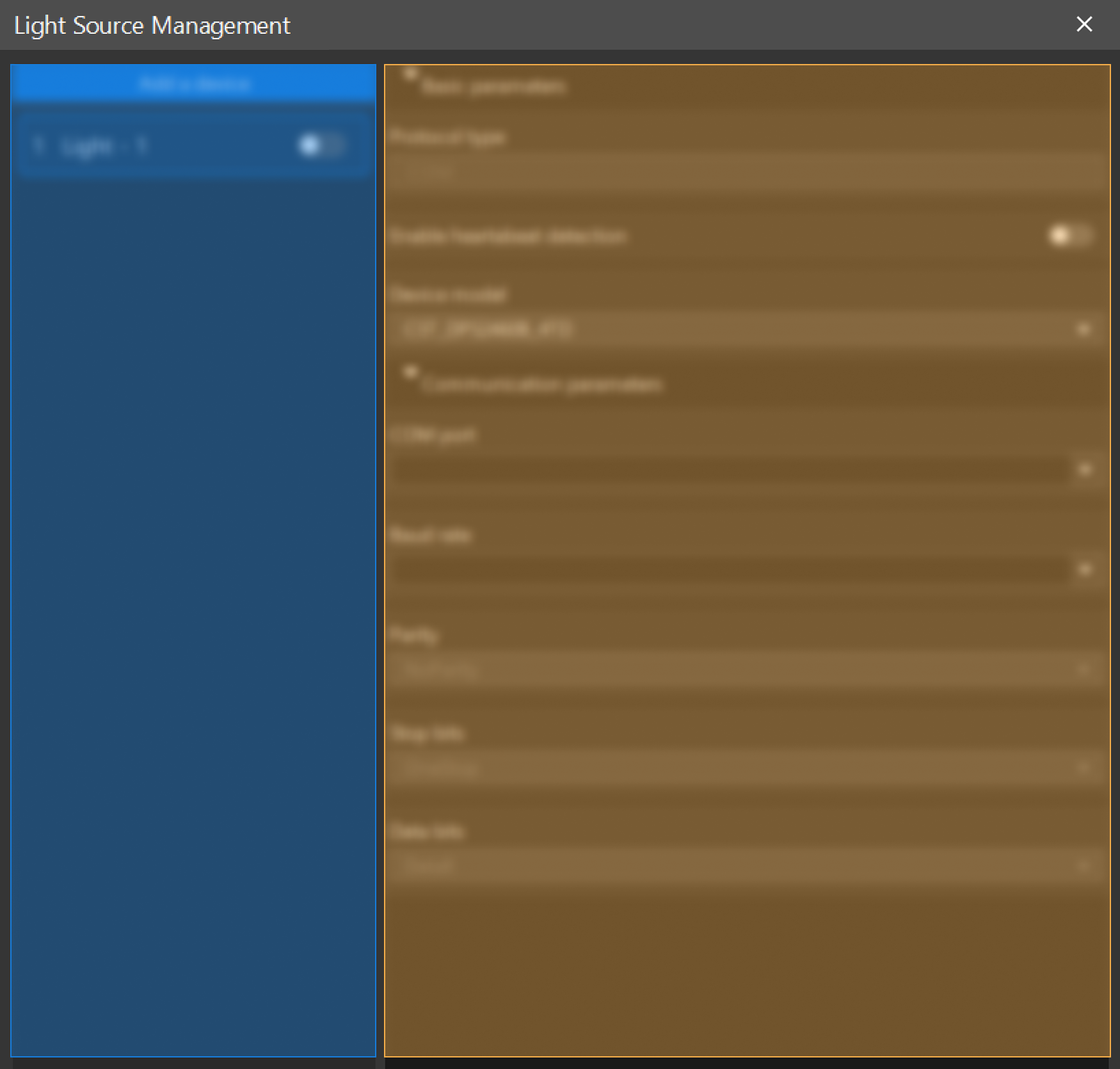 user interface