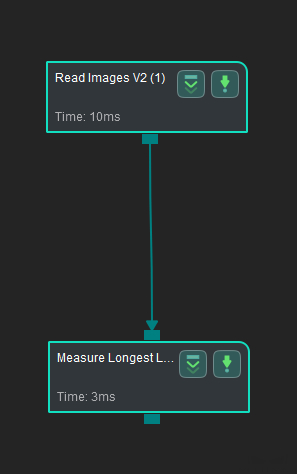 measure longest line segment application sample