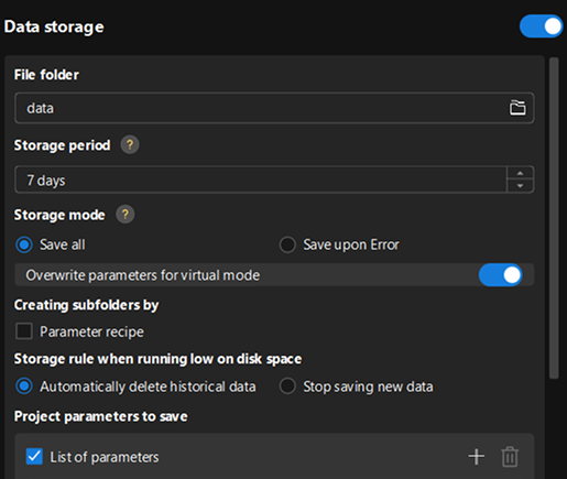 data storage