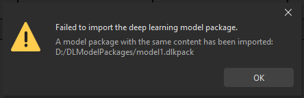 deep learning model management model name 2