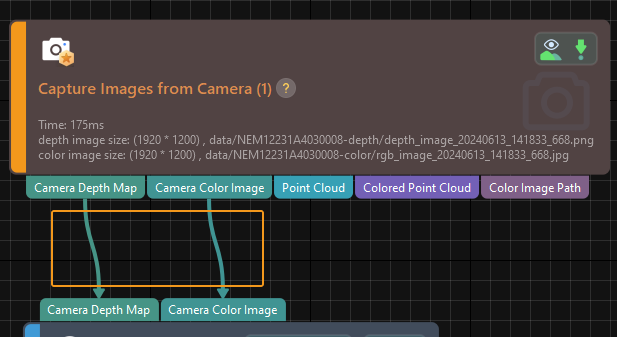 double click data flow line