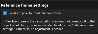 adjust reference frame