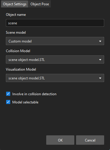 project build adjust scenes object