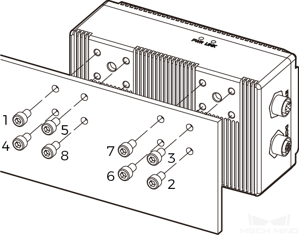 mount with threaded holes 2