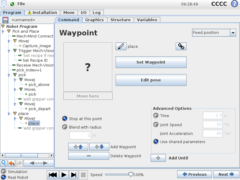 set waypoint place cb