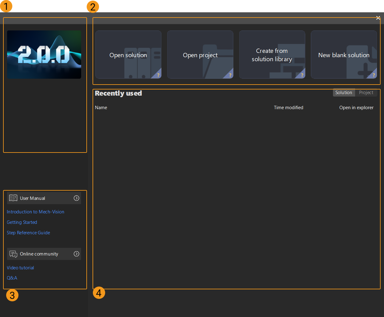 vision user interface intro welcome interface intro 0