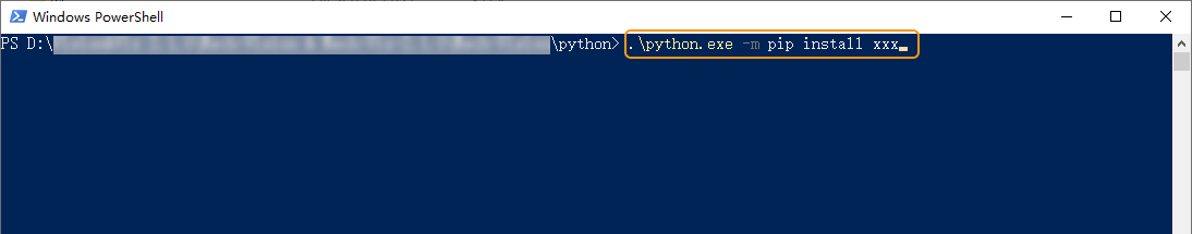 input command in powershell