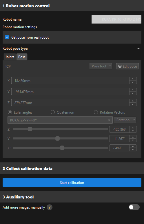 calib add image pose