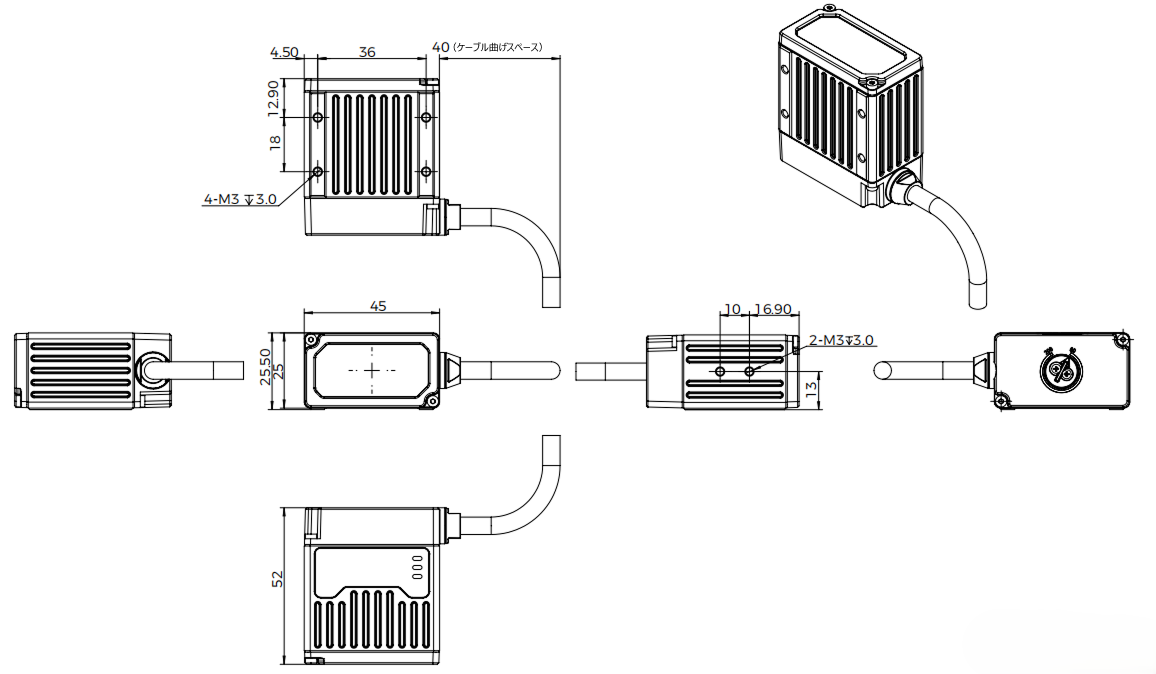 dimensions aic1016m 16m w