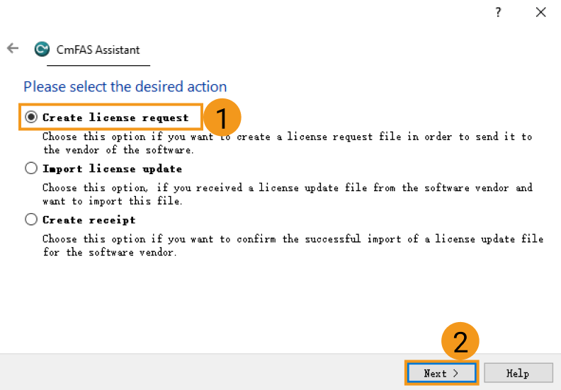 update license 3