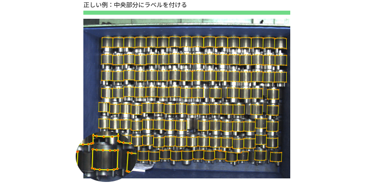 improve model accuracy 6 label the middle part