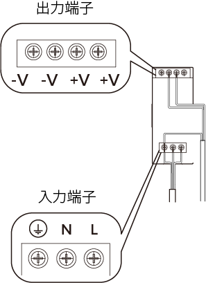 connect power supply correct