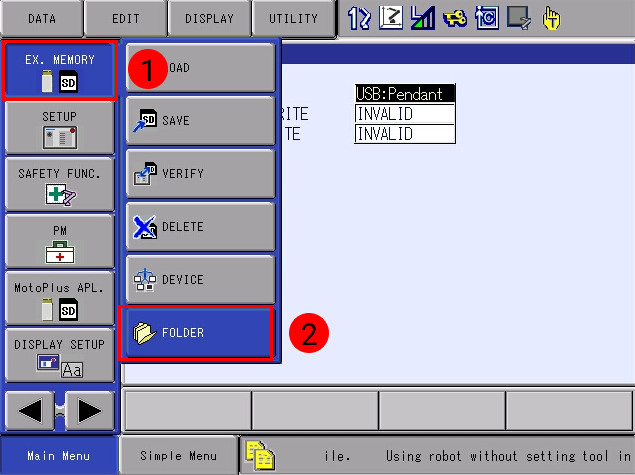 loading foreground program 3