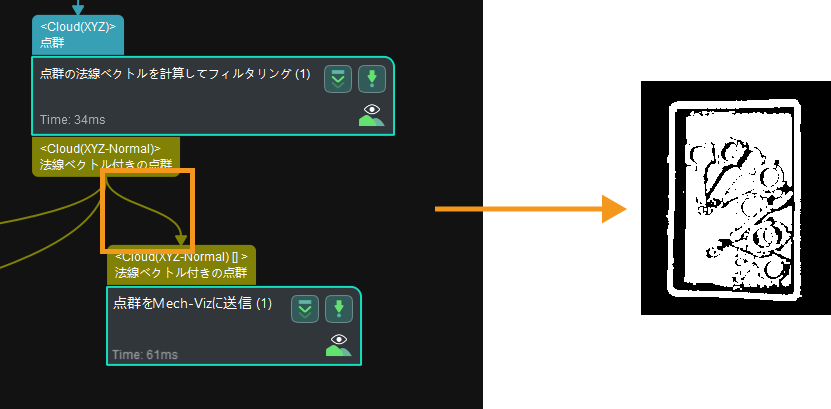 send point cloud to external service point cloud type 3