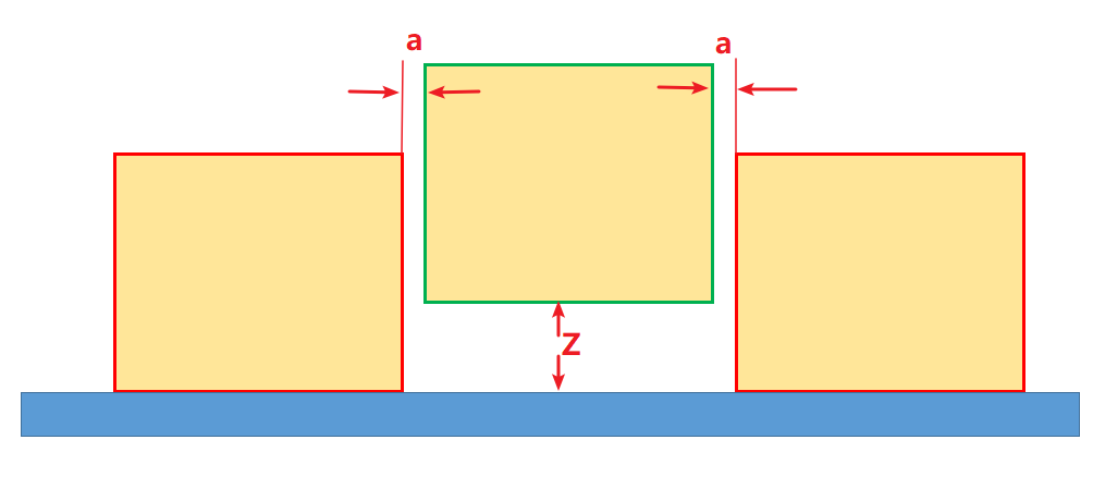 mixed pallet pattern down