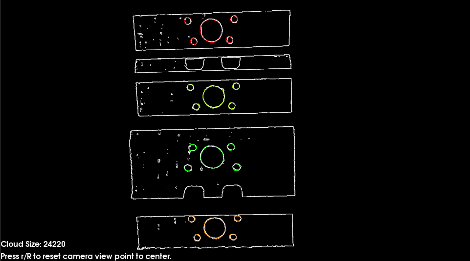 3d fine matching multiple models multiple fouroutput