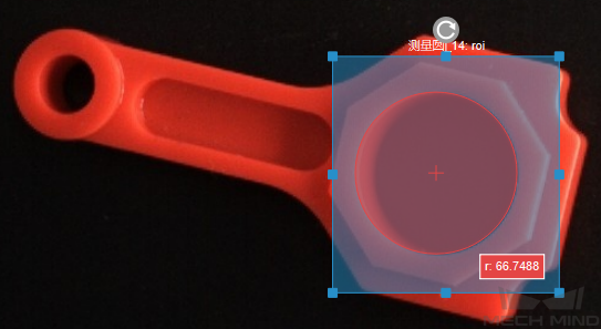 measure distances points to circles circle 1