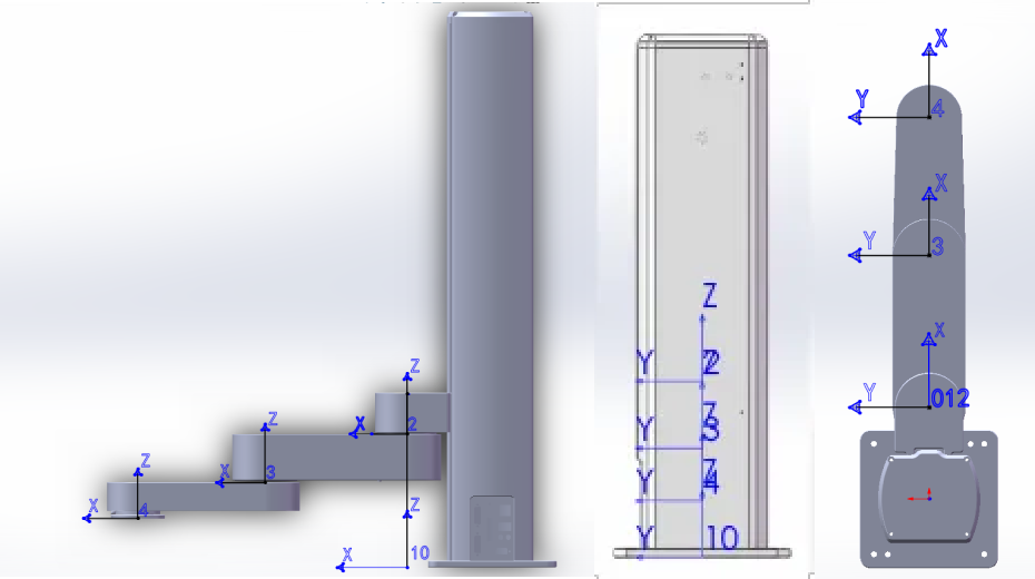 robot configuration four scara 2