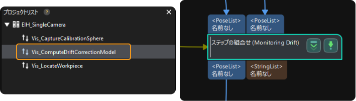 drift monitoring step