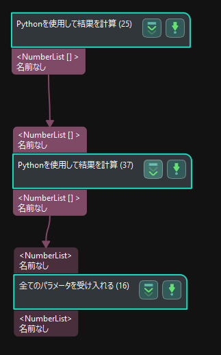 calc results by python single sum output project