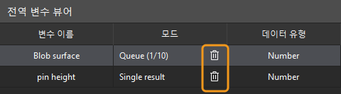 clear data in variable