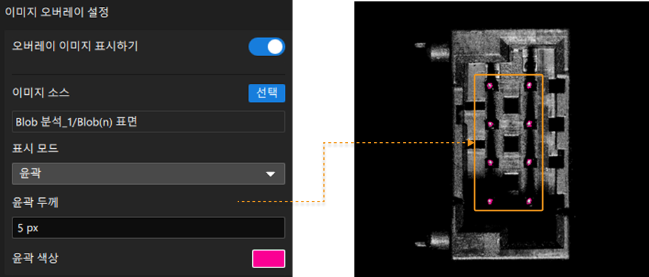 image overlay settings